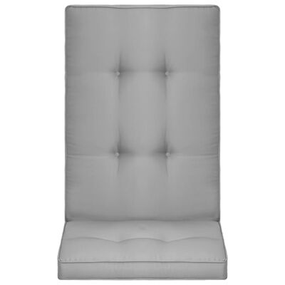 vidaXL Garden Chair Cushions 2 pcs Gray 47.2"x19.7"x2"