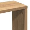 vidaXL Wall Shelf Artisan Oak 14.2"x6.3"x35.4" Engineered Wood