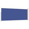 vidaXL Side Awning Blue Polyester fabric with PU coating 47.2x118.1 in