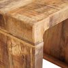 vidaXL Nesting Tables 2 pcs Brown 46 x 40 x 46 cm Solid Mango Wood