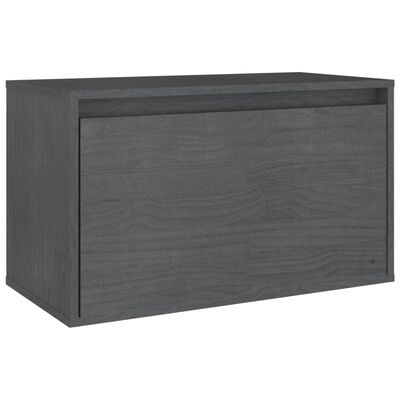 vidaXL TV Cabinets 5 pcs Gray Solid Wood Pine