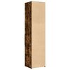 vidaXL Highboard Smoked Oak Engineered Wood Tall Highboard Rectangular