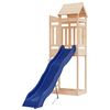 vidaXL Outdoor Playset Brown Solid pine wood Large Durable