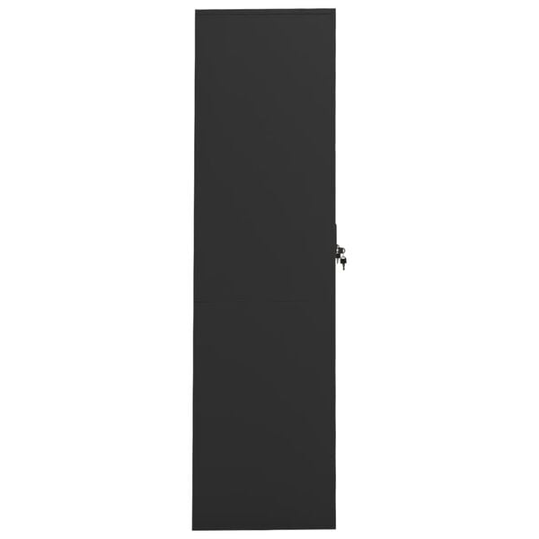 vidaXL Wardrobe Anthracite Steel