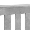 vidaXL Radiator Cover Concrete Grey 68.9x7.9x32.3" Engineered Wood