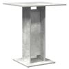 vidaXL Bistro Table Concrete grey Engineered Wood Medium Durable