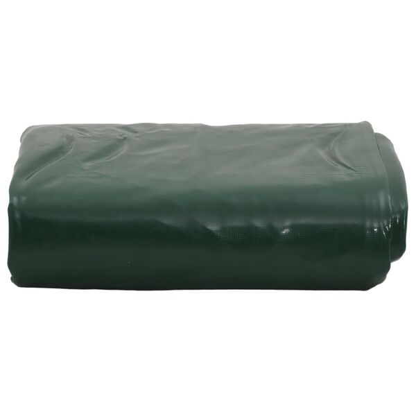 vidaXL Tarpaulin Green Ø 9.2 ' 7.11 oz/ft²