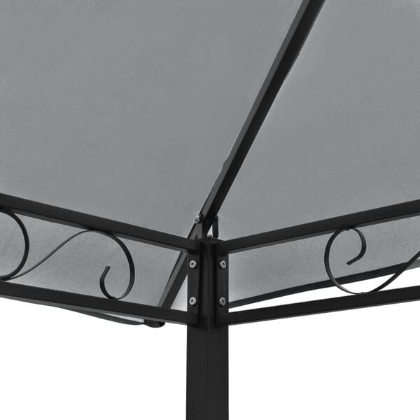 vidaXL Garden Pavilion Anthracite Polyester Medium to Large
