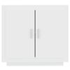 vidaXL Sideboard White Engineered Wood 31.5 x 15.7 x 29.5 in Sideboard