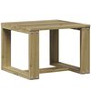 vidaXL Garden Lounge Set Natural wood Pressure treated pine wood Medium