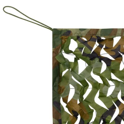 vidaXL Camouflage Net with Storage Bag 4.9'x9.8'