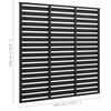 vidaXL Fence Panel WPC 70.9"x70.9" Black