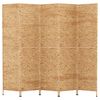 vidaXL Room Divider 5-Panel 80.7x70.9" Water Hyacinth