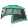 vidaXL Pool Tent with Removable Fly & Mesh Walls Sea Green 243.3x209.4"
