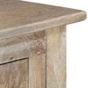 vidaXL Console Table 39.4"x11.8"x29.9" Solid Mango Wood