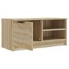 vidaXL TV Stands 2 pcs Sonoma Oak 31.5"x13.8"x14.4" Engineered Wood