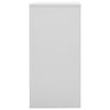 vidaXL Locker Cabinet Set of 2 Light grey and red Steel Locker Cabinet