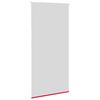 vidaXL Roller Blind Red 100% polyester, Aluminum top rail 35.4x90.6 in