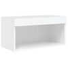 vidaXL 5 Piece TV Wall Units with LED White Engineered Wood