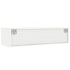 vidaXL TV Cabinet White Engineered Wood 39.4 in x 14.0 in x 9.8 in