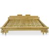 vidaXL Bamboo Bed Natural Bamboo Super King Durable Bamboo Bed