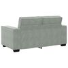 vidaXL Sofa Set Light grey Velvet 2-seater and 3-seater Sofa Set