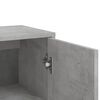 vidaXL Sideboard Concrete gray Engineered wood Medium Sideboard