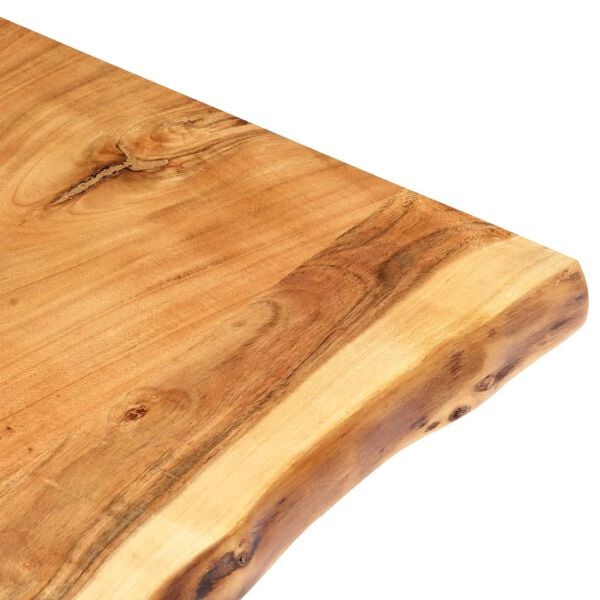 vidaXL Table Top Natural Wood Solid acacia wood 46.5 x 23.6 in