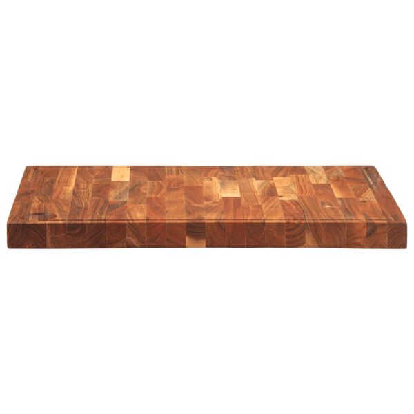 vidaXL Chopping Board 23.6"x16.5"x1.6" Solid Wood Acacia