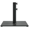 vidaXL Umbrella Base Dark Grey Steel, Iron Medium Heavy Weight Endurance