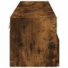 vidaXL TV Wall Cabinets 2 pcs Smoked Oak 23.6x11.8x11.8" Engineered Wood