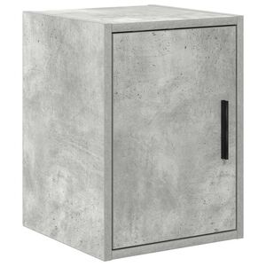 vidaXL Garage Wall Cabinet Concrete Grey Engineered Wood