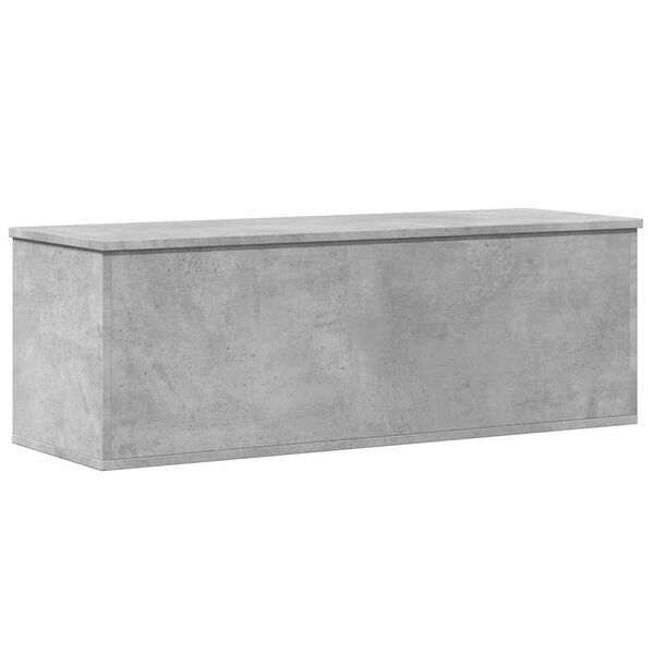 vidaXL Storage Box Concrete Grey Engineered Wood Large Storage Box
