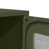 vidaXL Highboard Olive Green Cold-Rolled Steel Large Highboard