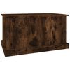 vidaXL Storage Box Smoked Oak Engineered Wood Medium Storage Box