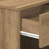 vidaXL Bedside Cabinet Set of 2 Artisan Oak Engineered wood Compact