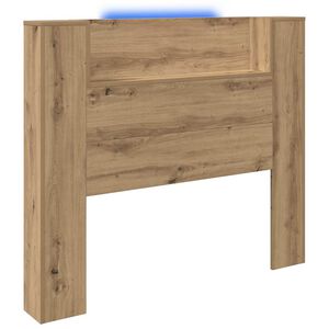 vidaXL Headboard Artisan Oak 47.24 x 5.91 x 40.75 in Engineered Wood
