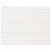 vidaXL Garden Planter White Solid Douglas Fir wood 35.4x23.6x27.0 in
