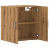 vidaXL Wall Cabinet Artisan oak Engineered wood