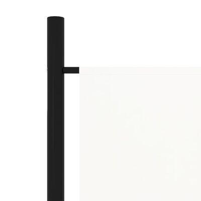 vidaXL 6-Panel Room Divider White 118.1"x70.9"