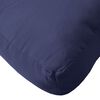 vidaXL Pallet Cushion Navy Blue 100% polyester, PP hollow fiber