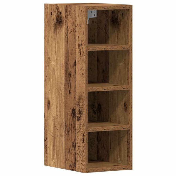 vidaXL Hanging Cabinet Old Wood Engineered Wood Medium Wall mounting