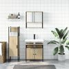 vidaXL Bathroom Furniture Set Sonoma Oak