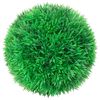 vidaXL Green Artificial Boxwood Ball Polyethylene 4.7 in diameter