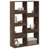 vidaXL Room Divider Brown Oak Engineered Wood Large Room Divider