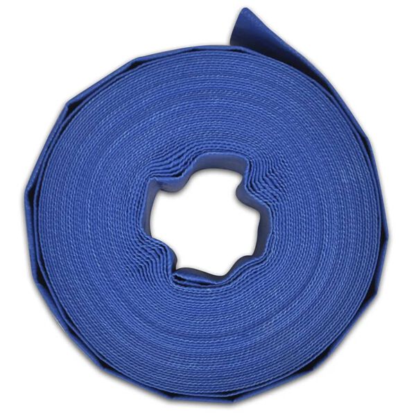 vidaXL Flat Hose 164' 3" PVC