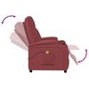 vidaXL Massage Chair Wine Red