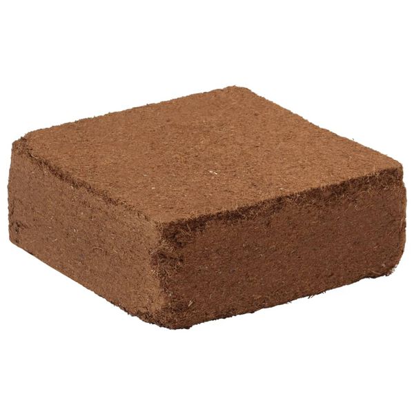 vidaXL Coconut Coir Block Set of 5 Natural Coconut coir Medium