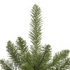 vidaXL Artificial Hinged Christmas Tree Green PVC and metal 5.9 ft height