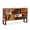 vidaXL Sideboard Solid Acacia Wood 55.1"x11.8"x31.5"